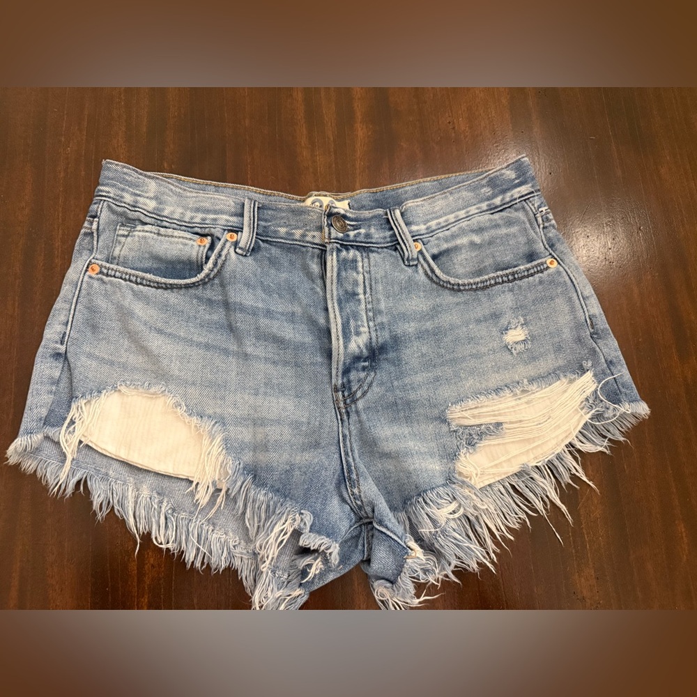 Free People Jean Shorts